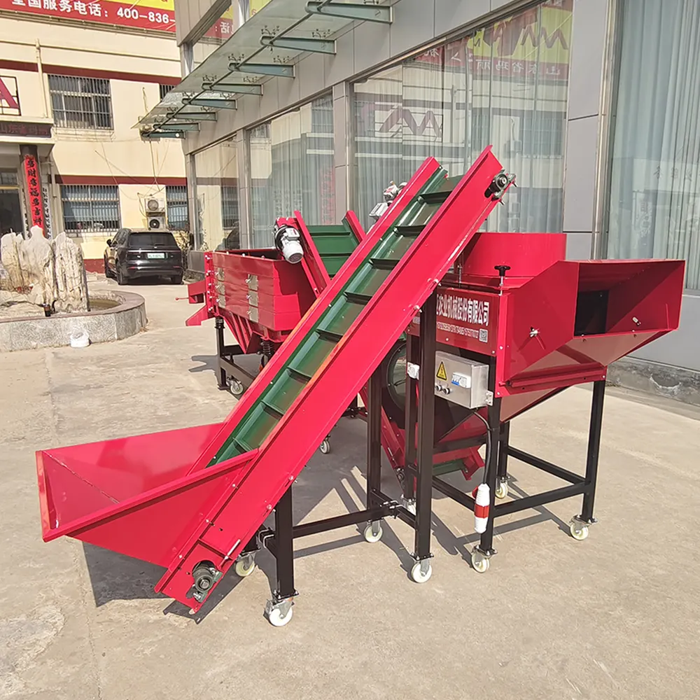 Soluzzjoni tal-Fabbrika tat-Tewm Qsim tal-Issortjar tal-Linja tal-Imballaġġ 50-5000 Kg / H Kapaċità Configurabbli