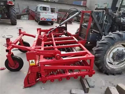 Ringieli doppji mini trattur immuntat tewm kassava tewm ħelu murphy sezzjonali tat-tewm harvester