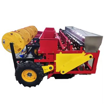 Planter tat-tewm multi-funzjonali b'distanza ta 'ringiela aġġustabbli ta' 20cm fond ta 'kontroll għal magna taż-żrigħ tat-tewm agrikolu tat-tafal